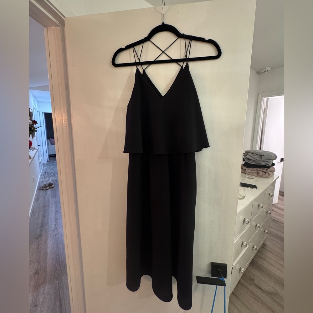 Cooper & Ella Black Midi Dress